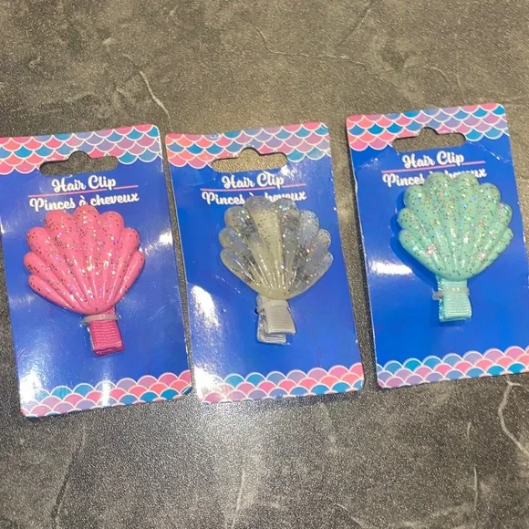 Sea Shell 🐚 Hair Clips
