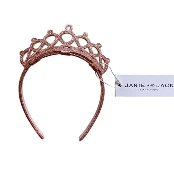 3+/$10ea Janie and Jack rose gold tiara