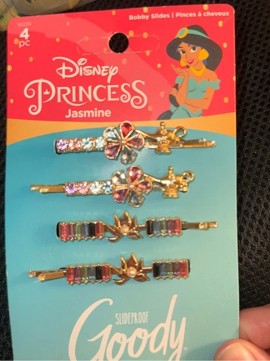 Disney Princess Jasmine Multicolor‎ Gem Bobby Pin Set - Goody