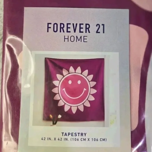 Forever 21 Home Tapestry Dorm Room Decor 42x42