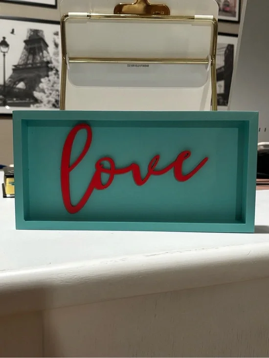 Love Sign Decoration