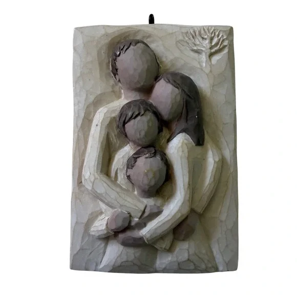 Willow Tree Family Plaque Susan Lordi DEMDACO Lifetime of Love Wall Art 2001