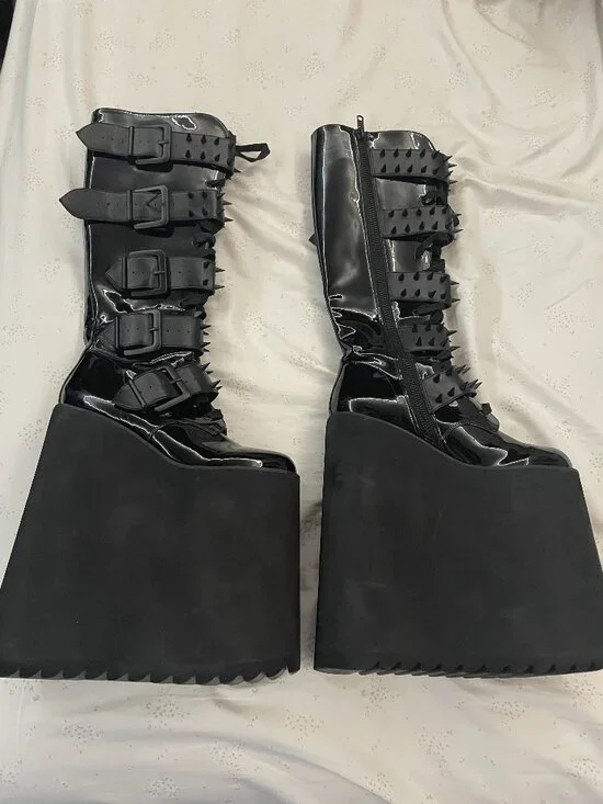 Dolls Kill Extreme Appetite For Destruction Platform Boots