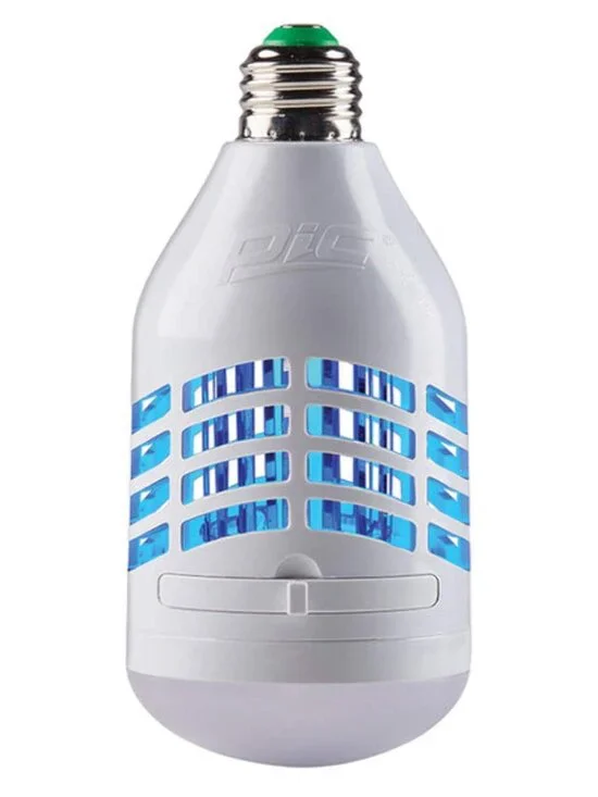 PIC Insect Killer Electric 195-Lumen LED Zapper Light with Easy-Clean Catch Tray