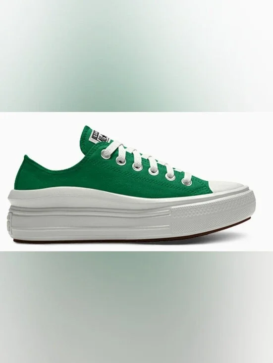 Converse Custom Chuck Taylor All Star Move Platforms By You Size 7.5 Like New