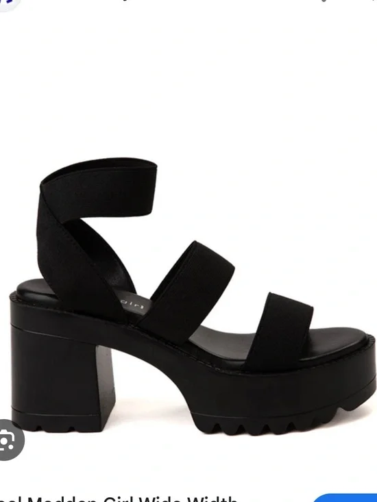Madden Girl Rydell Heel Black