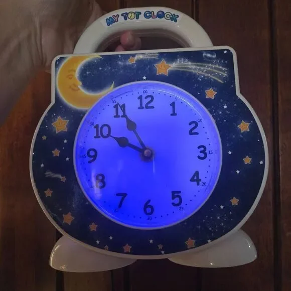 Premier Toddler Clock: 10 features, My Tot Clock ultimate sleep clock-Needs Cord