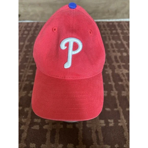 Philadelphia Phillies MLB Red Youth Elastic Baseball‎ Hat