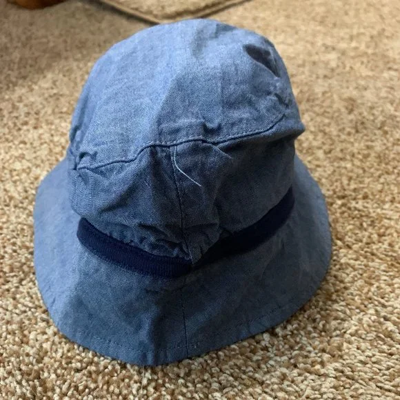 Starting Out Baby Boy blue bucket Hat 3 M
