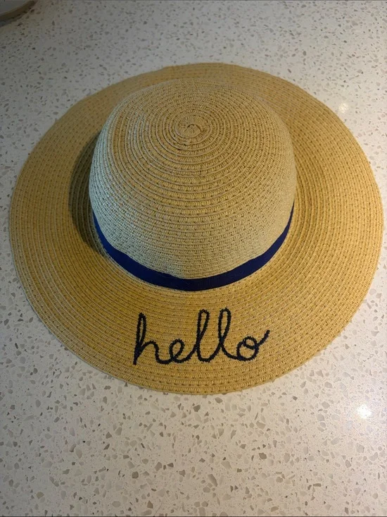 Babies Straw Sun Hat with 