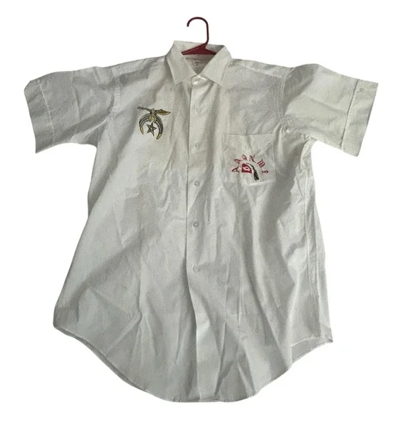 Vintage Shriners Shirt A.A.O.N.M.S. Ancient Arabic Order Nobles Mystic Shrine