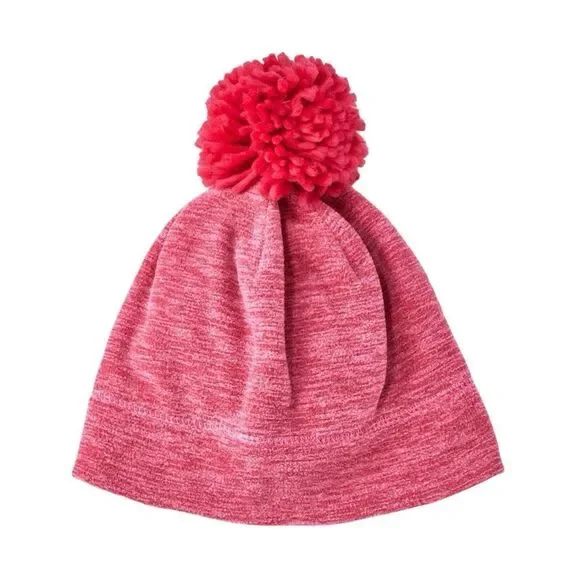 NEW Cat & Jack Toddler Girls' Fleece Pink Beanie 2T-5T