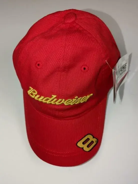 Budweiser Dale Jr 8 Hat Cap Racing Nascar NWT Chase -031024