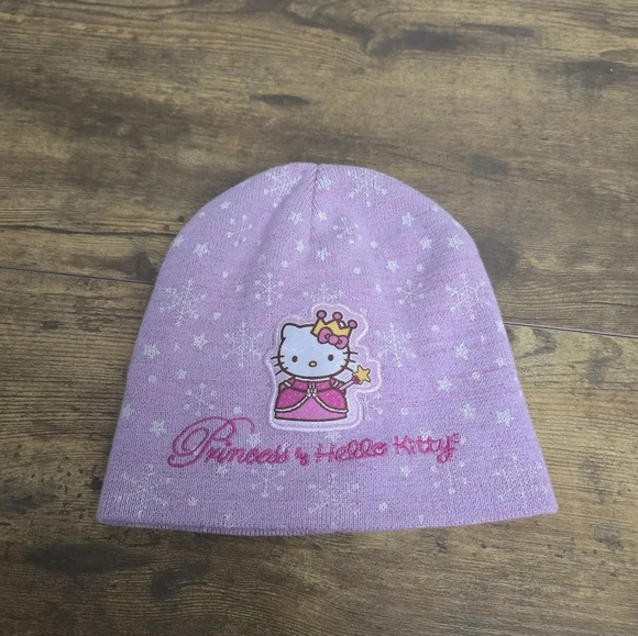 Hello Kitty Princess Toddler Girls Beanie