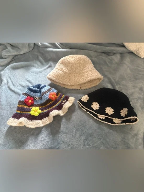 Bundle of 3 Bucket Hats