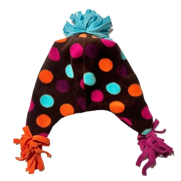Fleece Polka Dot Trapper Hat Target Accessory Youth 8-16 Girl Clothing‎