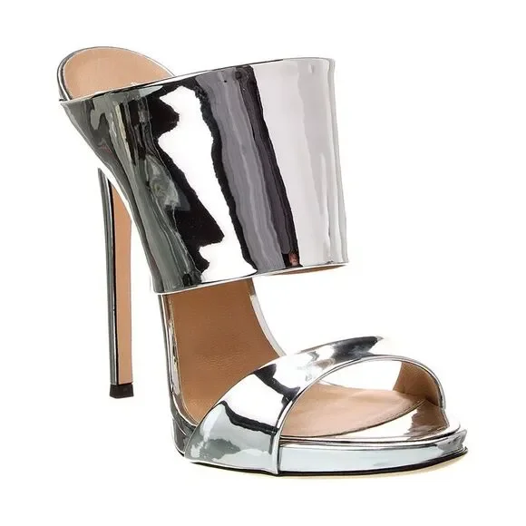 Giuseppe Zanotti Coline 110 Sandal, Grey