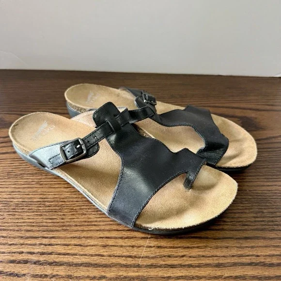 Dansko Shoes Womens Size 9 (40) Remi Sandals Black Slip On Walking