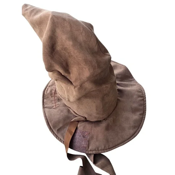 Harry Potter Wizarding World Animatronic Sorting‎ Hat Brown Patched Toy 13041 E2