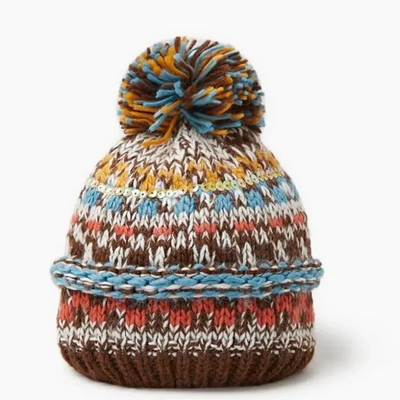 🎉LAST DEAL 🎉Shimmer jacquard Knit hat