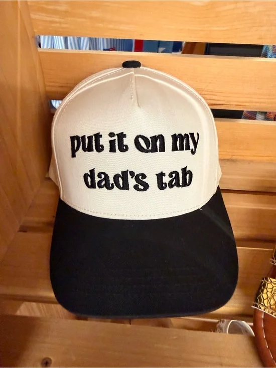 Beige and Black Trucker Hat - 