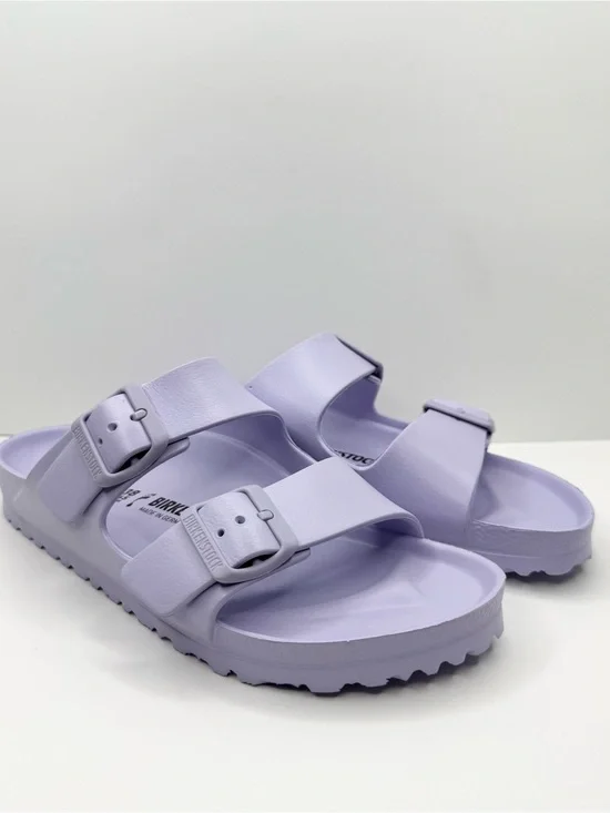 Birkenstock Arizona EVA Purple Fog Sandals Size 38 US Womens 7