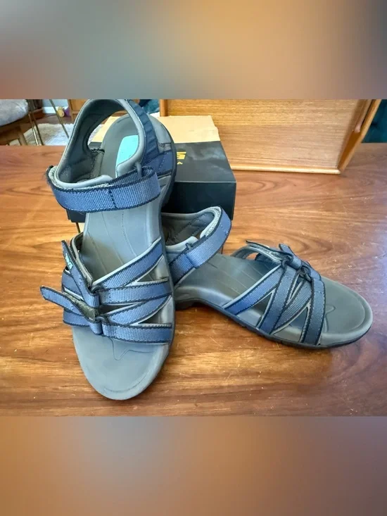 Teva Navy Strappy Outdoor Comfort Sandals