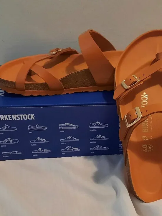 Birkenstock Mayari, size 40 US ladies 8-9 Normal/regular fit