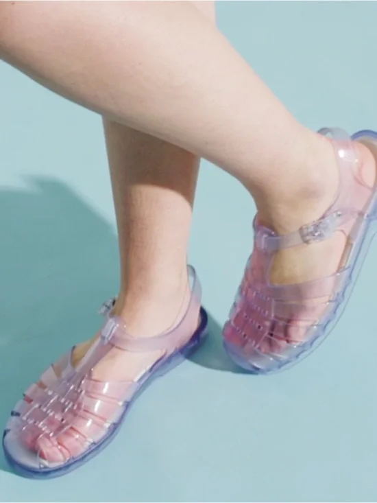 Melissa clear original jelly shoe