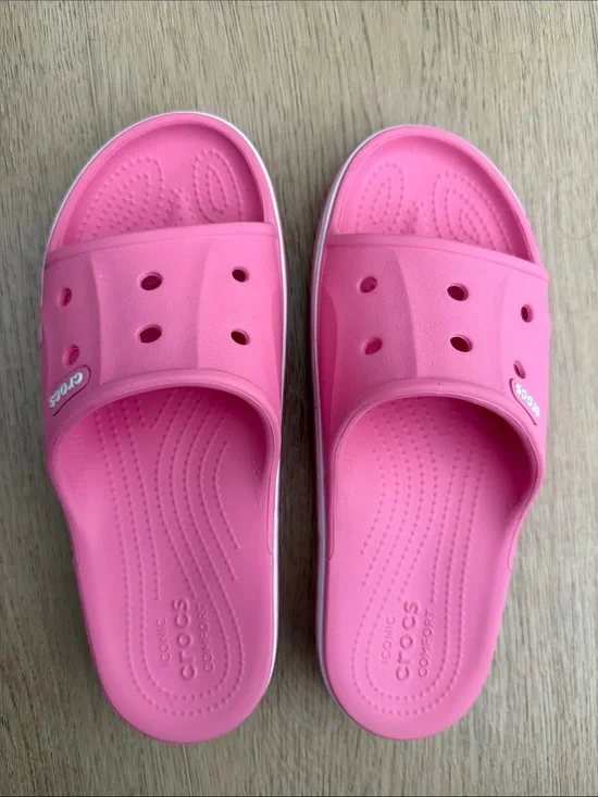 CROCS Pink Classic Slide Sandals