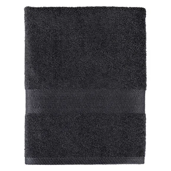 The Big One Solid Wash cloth Black