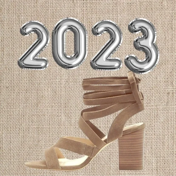 🍁 Block ankle wrap around heel sandals
