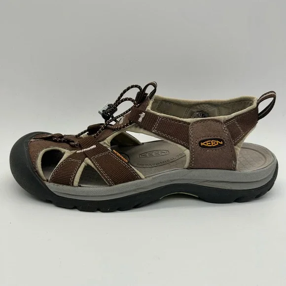 Keen Venice H2 Sandals Women 9.5 Brown Waterproof Hiking Gorpcore Sport Shoes