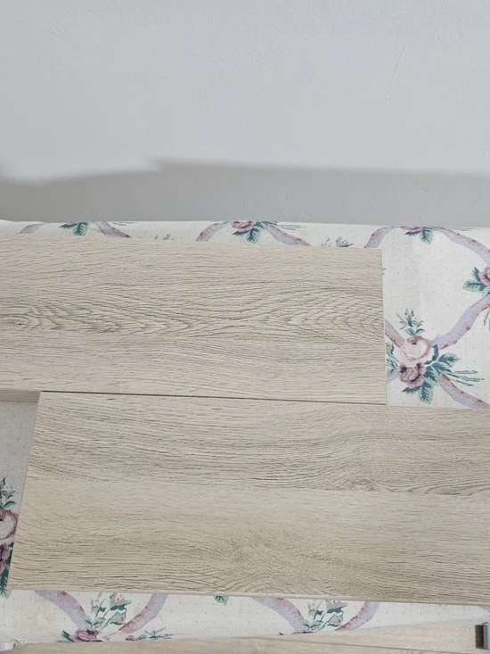 Light Oak Floating Shelves Beige Wood Grain