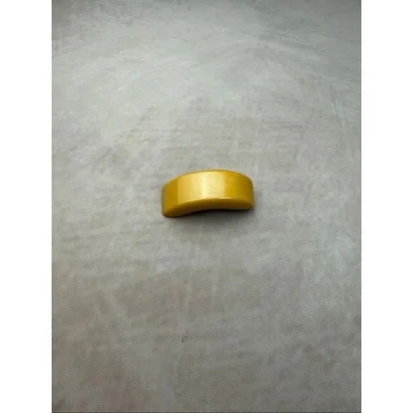 Vintage Bakelite Butterscotch Hair Clip READ