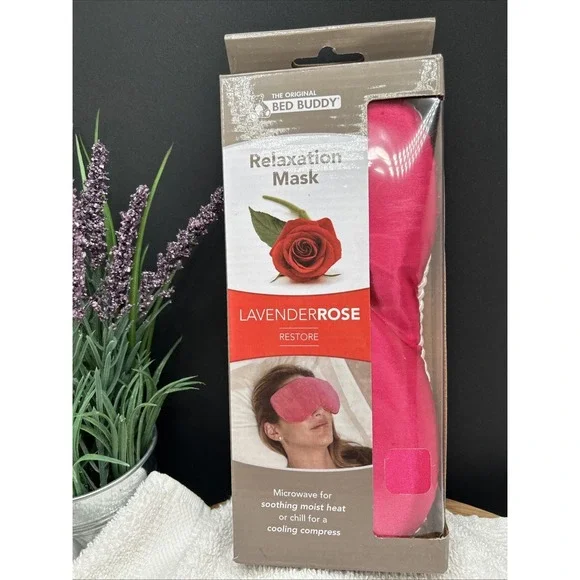 Bed‎ Buddy  Aromatherapy Moist Heat Neck Wrap Lavender & Rose 19