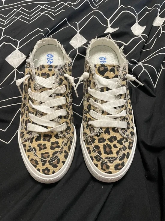 Cheetah shoes/slides