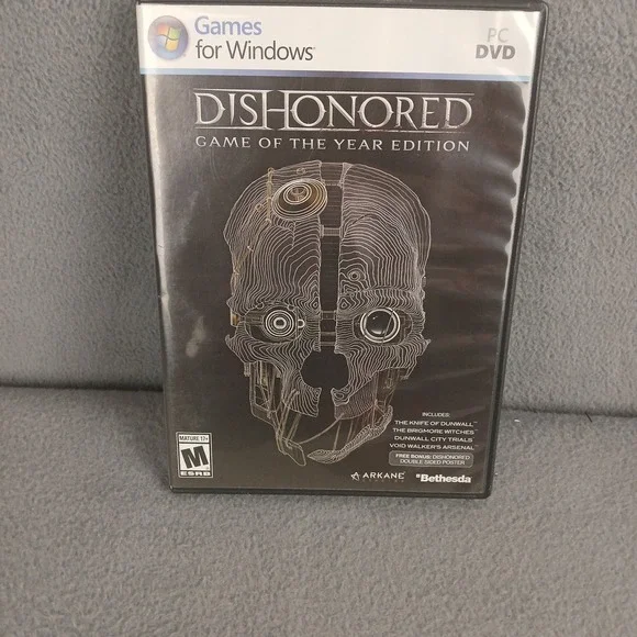 Dishonored Game of the Year Edition DVD PC Game For Windows GOTY - CIB