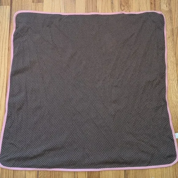 Just One You By Carter's One Size Brown & Pink Lovey Baby Secruity Blanket