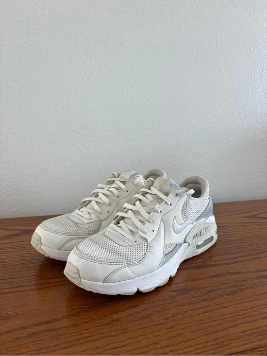 Nike Air Max Excee Sneakers in White / Metallic