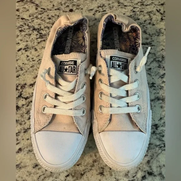 converse all⭐️star shoreline size 7 pink