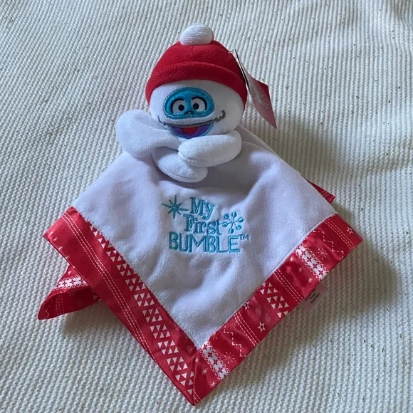 Rudolph the red nose reindeer bumble blanket