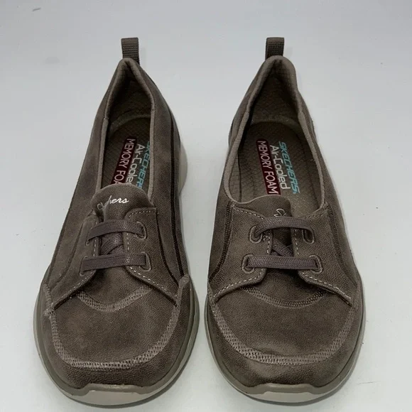 Skechers Microburst 2.0 Air Cooled Dark Taupe SN 23489 Tennis shoes size 6.5