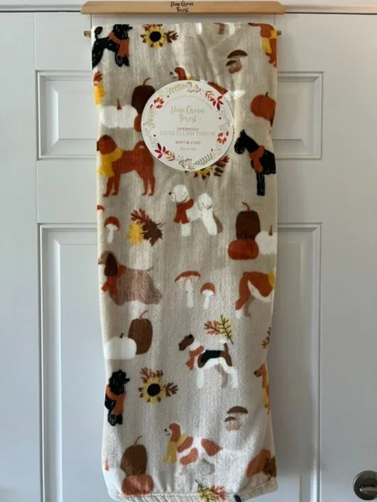 FALL DOGS BLANKET