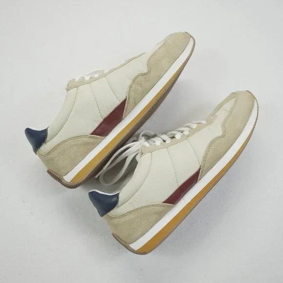 Madewell League Sneakers NH197 French Vanilla Multi Women 9 Shoes‎