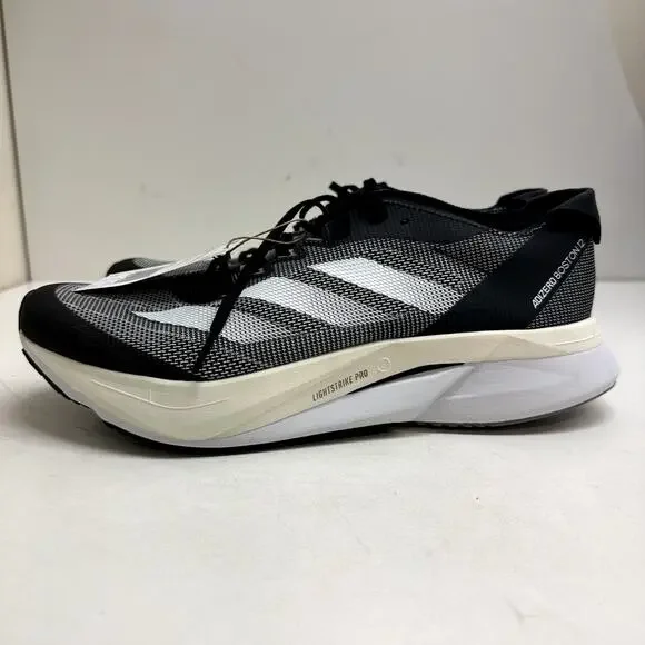 NWT Women's Adizero Boston 12 Running Shoes Core Black/Cloud White/Carbon 10.5