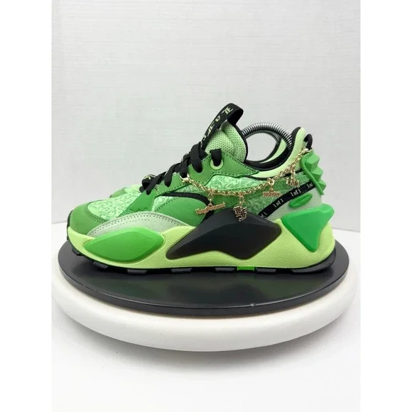 Puma x LaMelo Ball RS-XL La France Womens 7.5 6Y‎ Green Fern Sneakers 395217-01