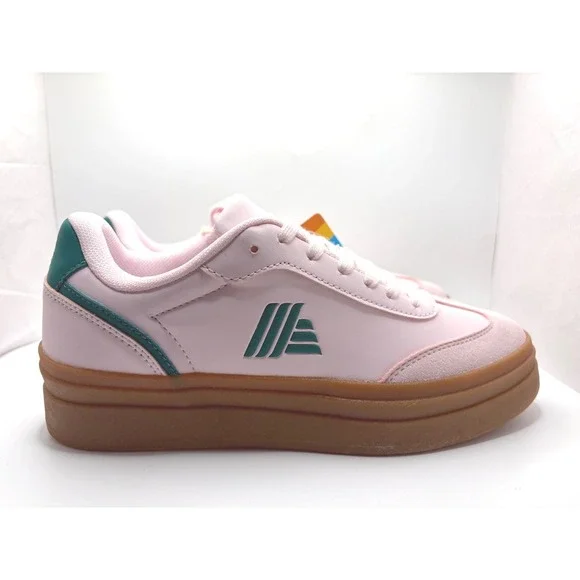 Aldi Gear Womens‎ Platform Sneakers Pink Teal Gum Sole 50th Anniv Size 8 NEW