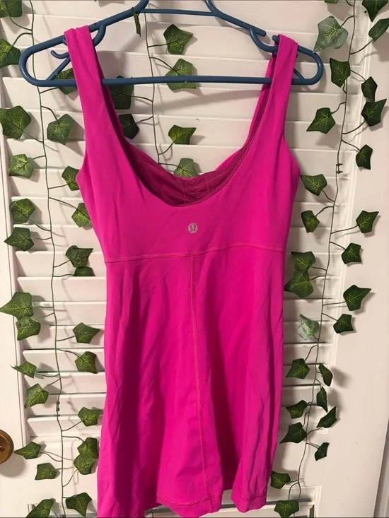 lululemon athletica Bright Pink Mini Dress