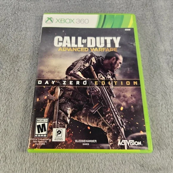 Call of Duty Advanced Warfare Day Zero Edition Xbox 360 2-Disc Set Tested Works